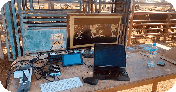 Smart farm technology in action